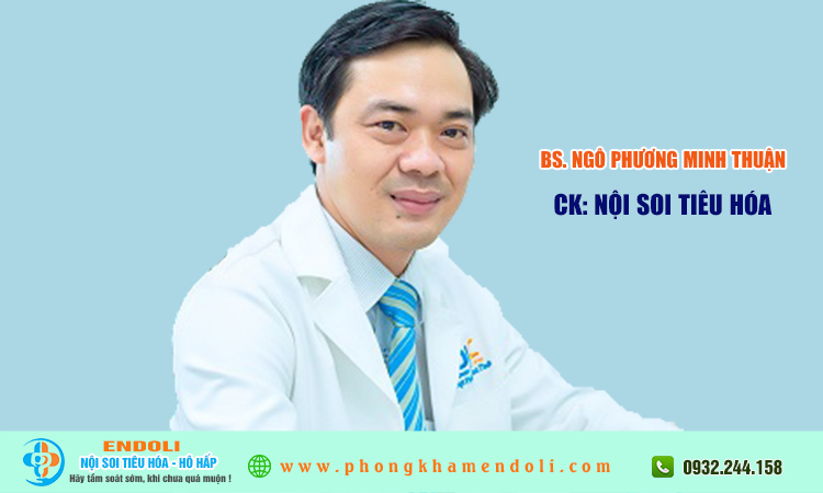 Bác sĩ Ngô Phương Minh Thuận nội soi chợ rẫy
