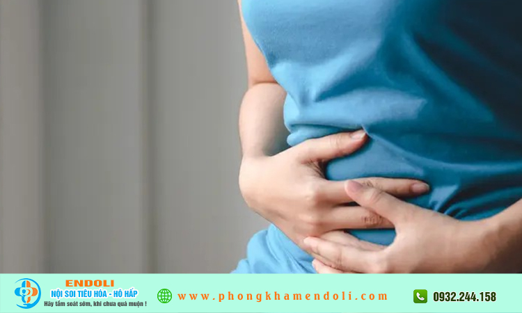 Đau bụng kèm đầy hơi