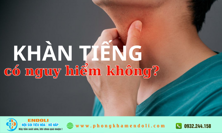 Bệnh khàn tiếng có nguy hiểm không?