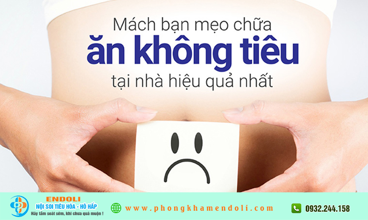 Nguyên nhân và mẹo chữa ăn không tiêu