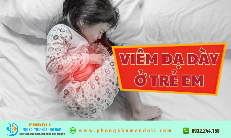 Viêm dạ dày ở trẻ em